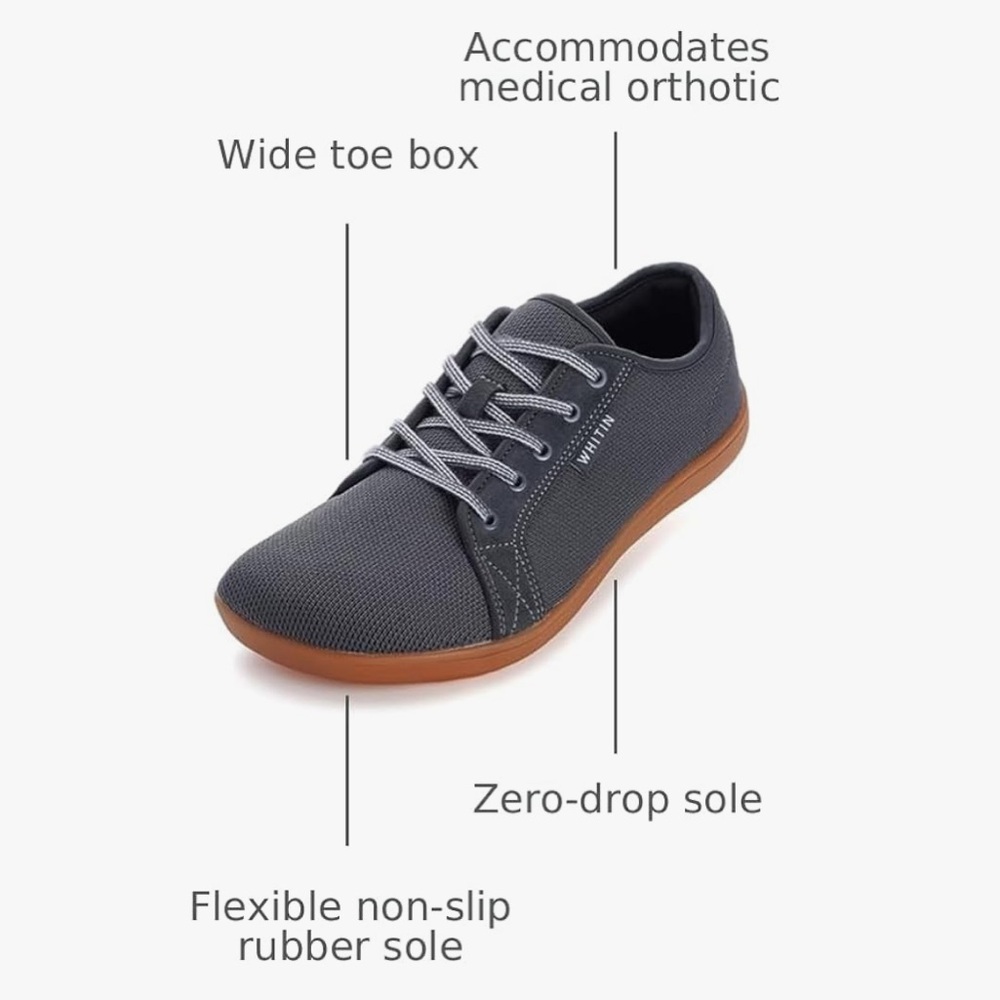 Like new - WHITIN Zero Drop Minimalist Sneakers - Picture 7 of 11